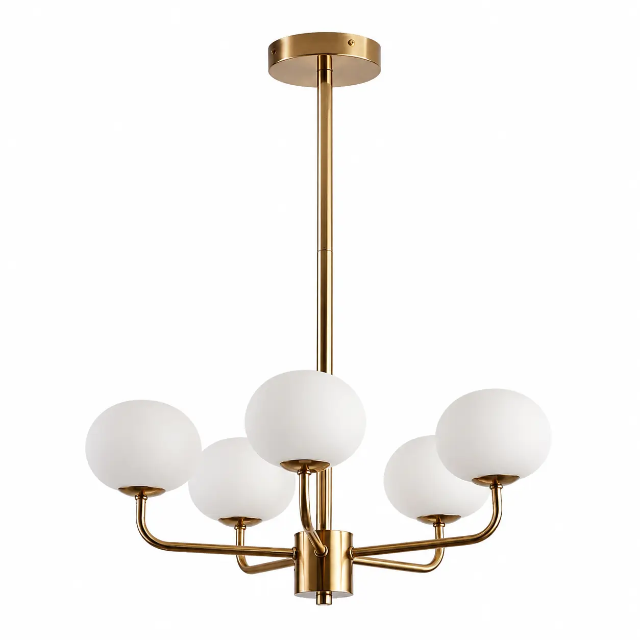 AurumCurve-5-Light-Pendant-with-Shiny-Gold-Brass-Frosted-Ivory-Global-Shades-1 AurumCurve-5-Light-Pendant-with-Shiny-Gold-Brass-Frosted-Ivory-Global-Shades-1