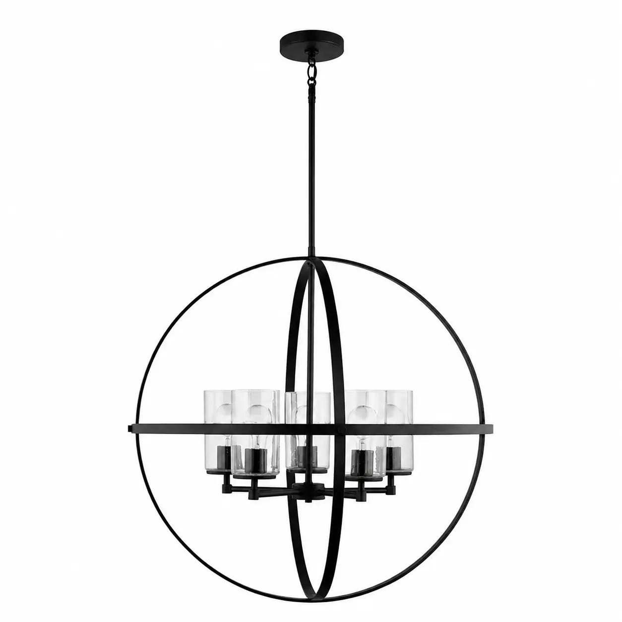 Celestia-Sphere-5‑Light-Pendant-with-Matte-Black-Finish-1 Celestia-Sphere-5‑Light-Pendant-with-Matte-Black-Finish-1