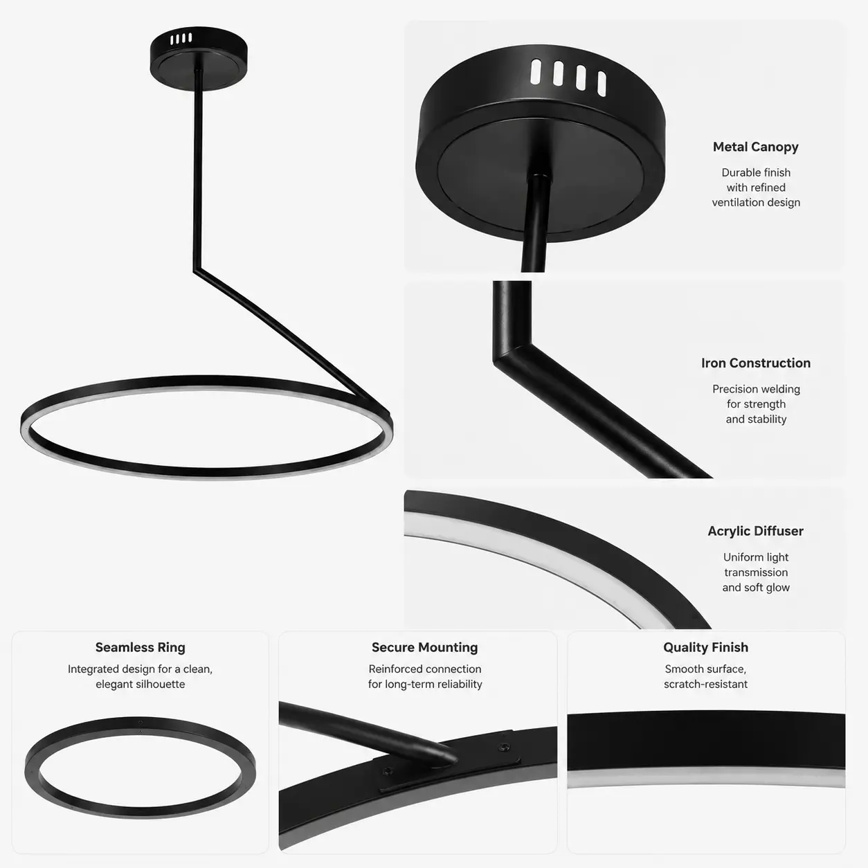 Cirqula-LED-Pendant-with-Matte-Black-Ring-Finish-2 Cirqula-LED-Pendant-with-Matte-Black-Ring-Finish-2