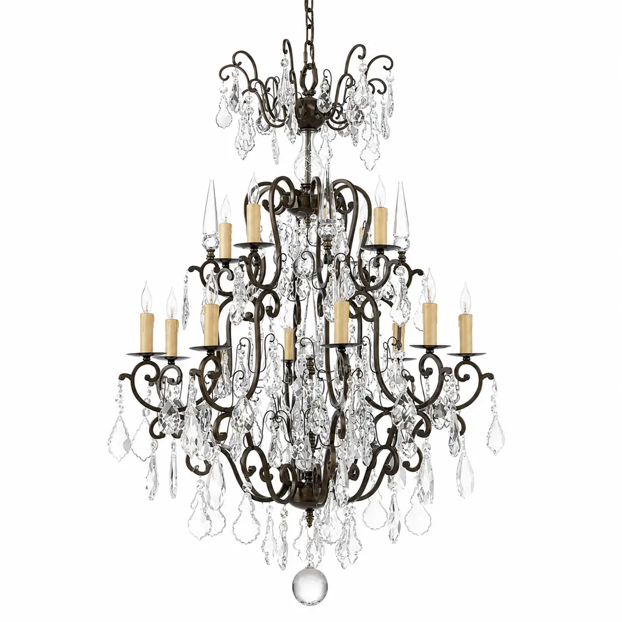 Grand-Belle-Époque-2-Tier-12-Light-Crystal-Chandelier-1 Grand-Belle-Époque-2-Tier-12-Light-Crystal-Chandelier-1