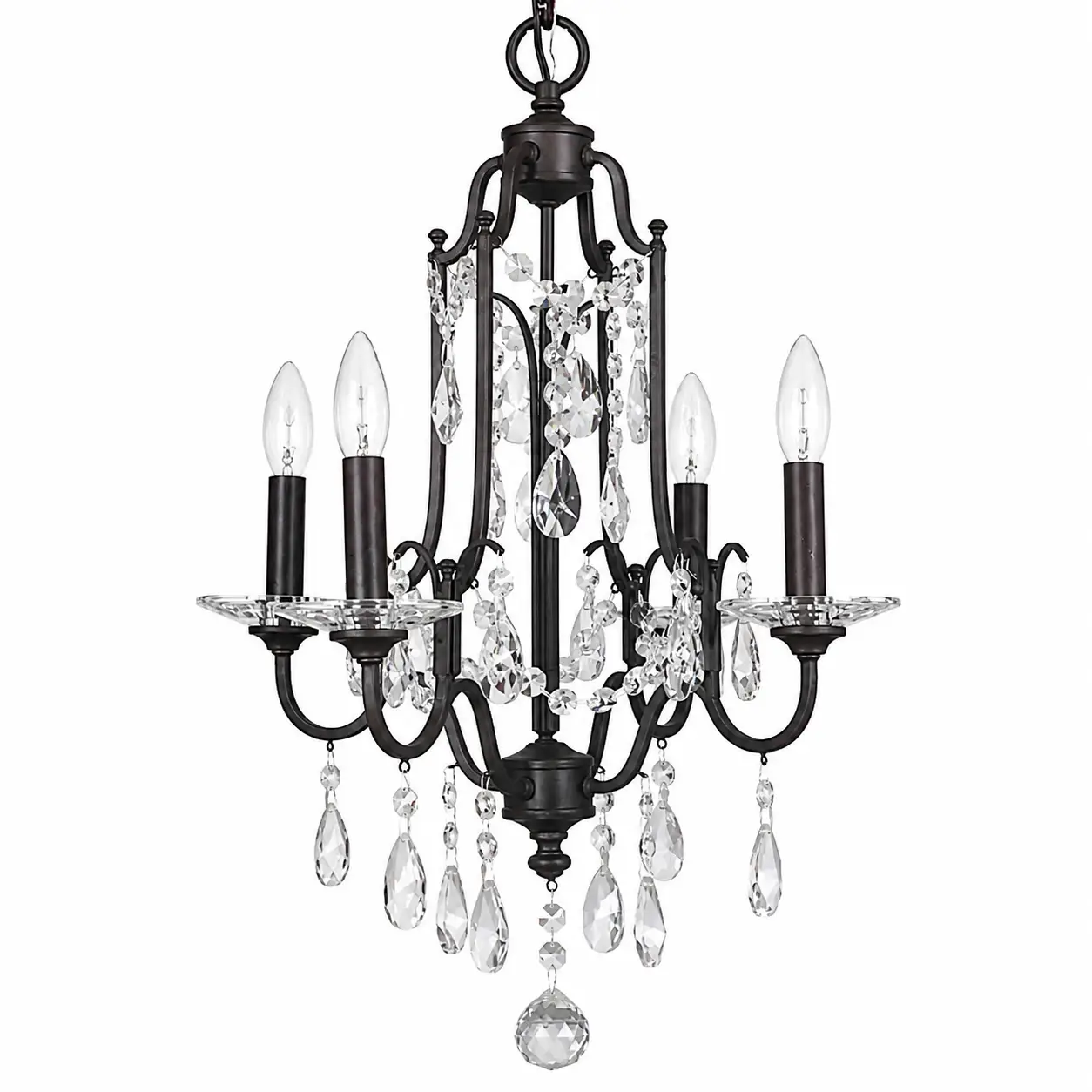 Lucente-4-Light-Crystal-Chandelier-1 Lucente-4-Light-Crystal-Chandelier-1