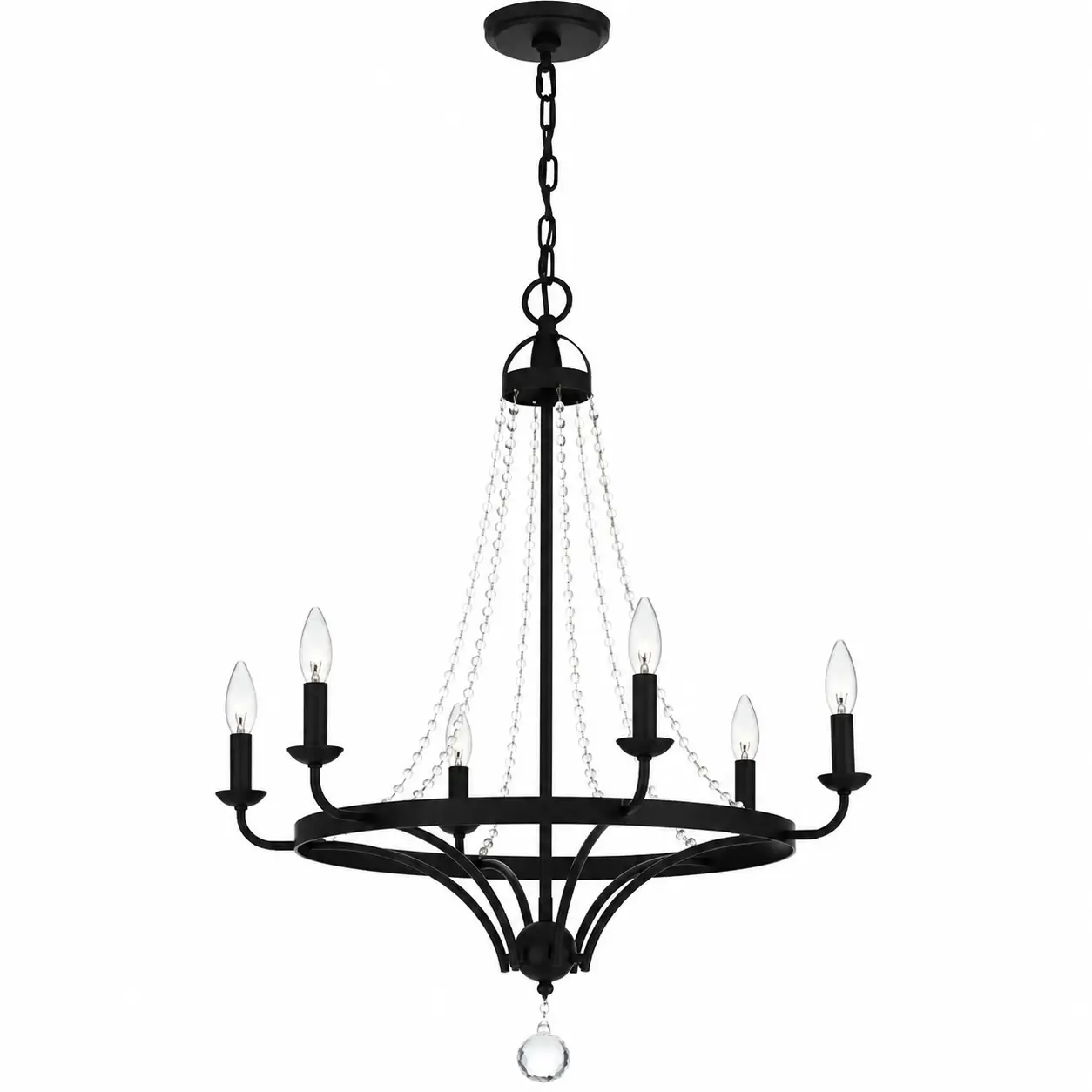 Lustria-Crystal-6-Light-Pendant-in-Matte-Black-with-K9-Crystal-Accents-1 Lustria-Crystal-6-Light-Pendant-in-Matte-Black-with-K9-Crystal-Accents-1