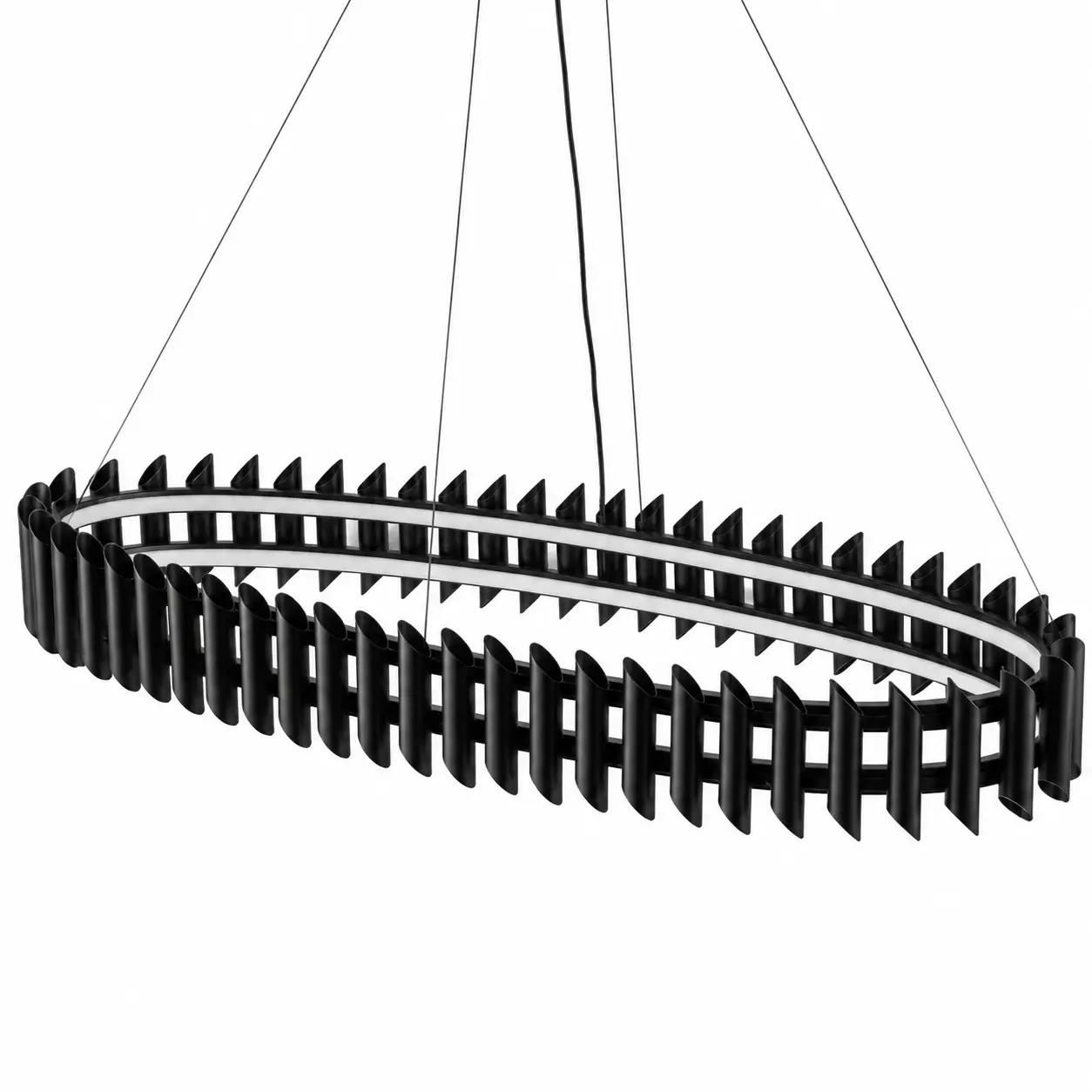 Mid-Century-Modern-Matte-Black-Ivory-White-Pendant-Light-2 Mid-Century-Modern-Matte-Black-Ivory-White-Pendant-Light-2