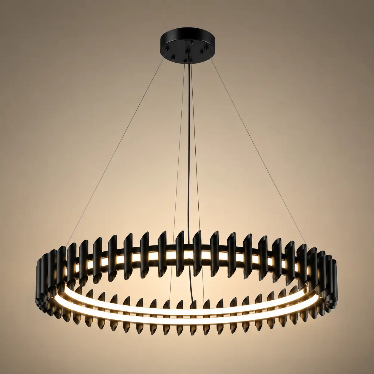 Mid-Century-Modern-Matte-Black-Ivory-White-Pendant-Light-5 Mid-Century-Modern-Matte-Black-Ivory-White-Pendant-Light-5