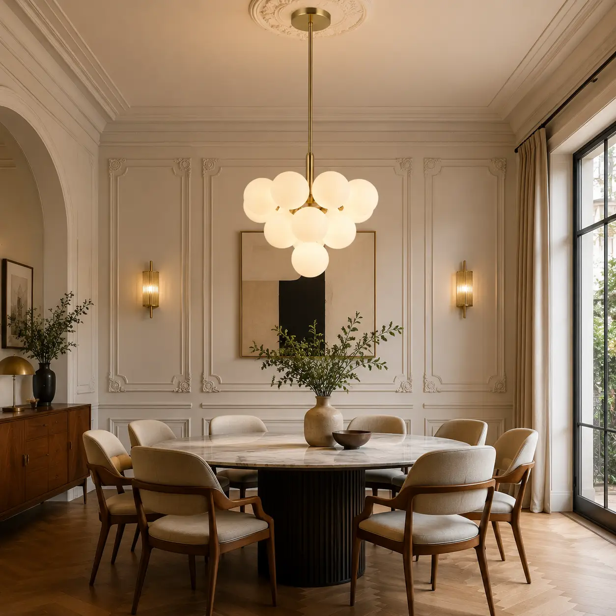 Nebula-Bloom-Mid-Century-Modern-Orb-Chandelier-mid-century-modern-transitional Nebula-Bloom-Mid-Century-Modern-Orb-Chandelier-mid-century-modern-transitional