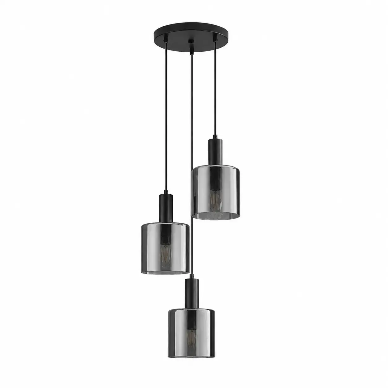 Noctara-Cascade-3-Light-Smoked-Glass-Pendant-1 Noctara-Cascade-3-Light-Smoked-Glass-Pendant-1