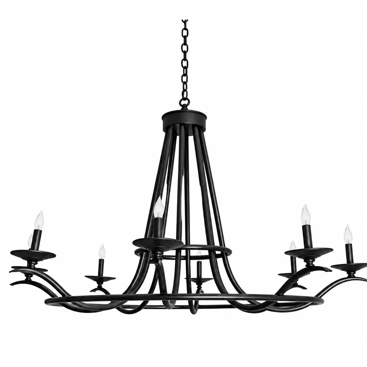 Orionis-8-Light-Pendant-in-Matte-Black-with-Double-Ring-Structure-1 Orionis-8-Light-Pendant-in-Matte-Black-with-Double-Ring-Structure-1