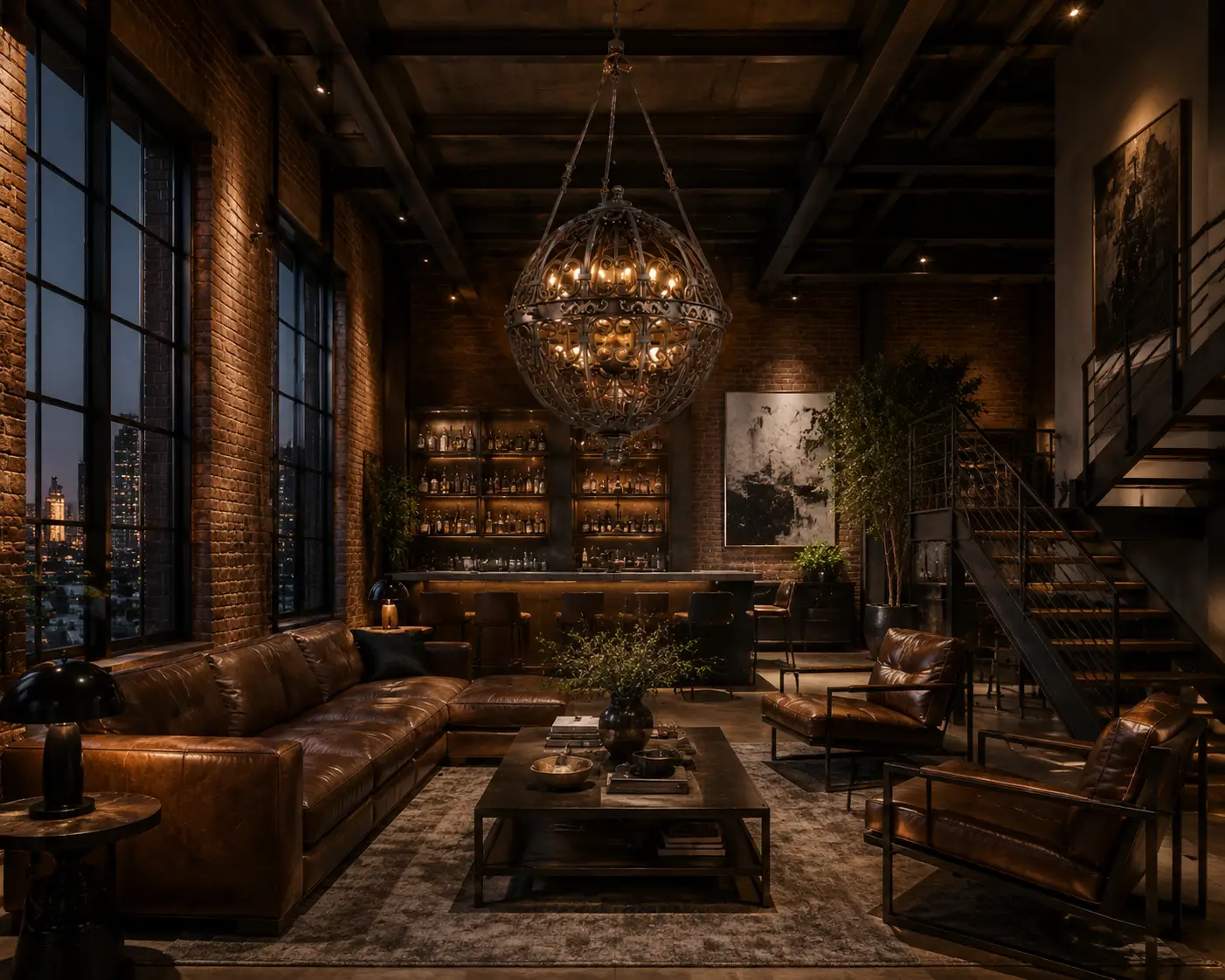 Ornate-Grandeur-Wrought-Iron-Sphere-Chandelier-modern-industrial Ornate-Grandeur-Wrought-Iron-Sphere-Chandelier-modern-industrial