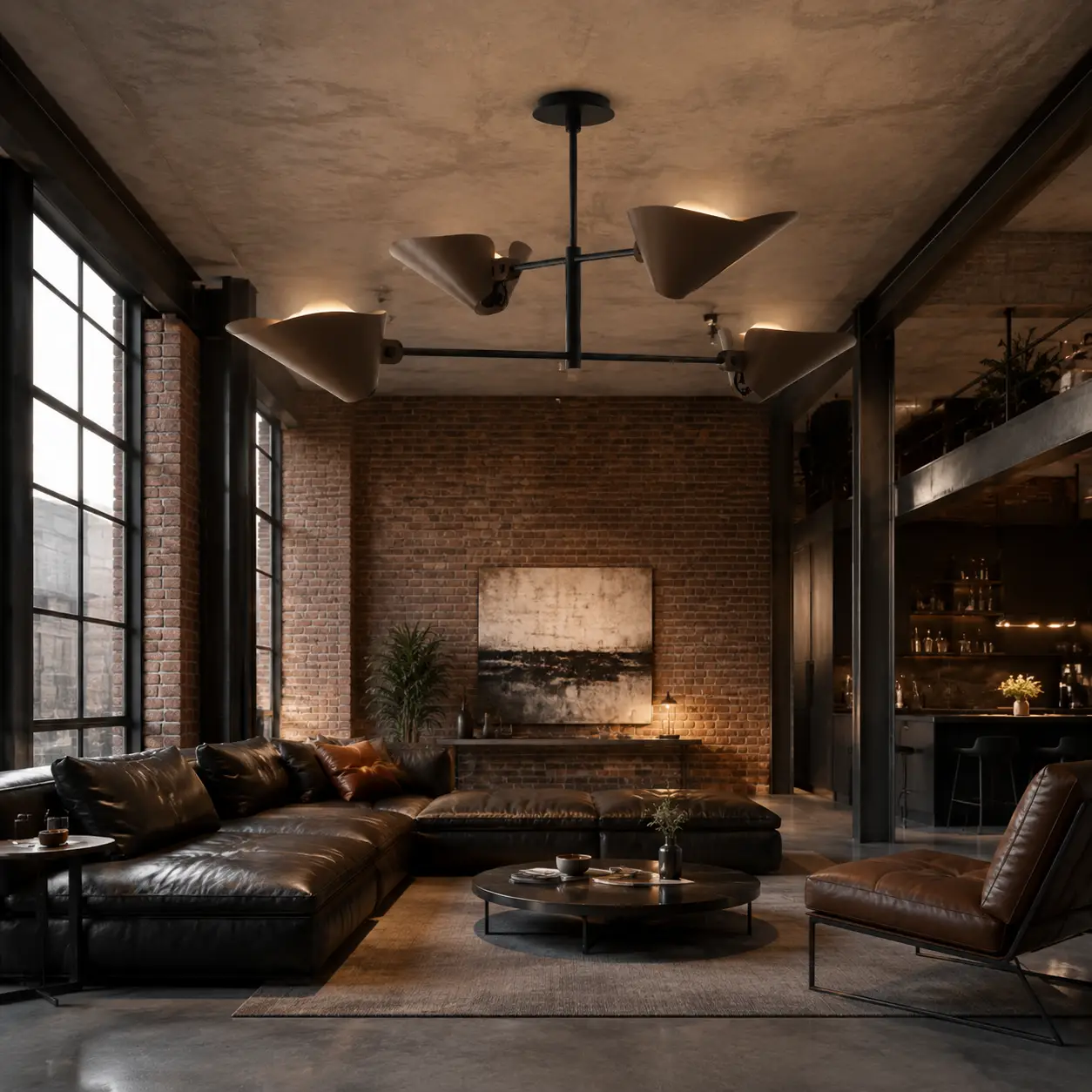 Orthoglow-4-Light-Iron-Chandelier-modern-industrial-loft Orthoglow-4-Light-Iron-Chandelier-modern-industrial-loft