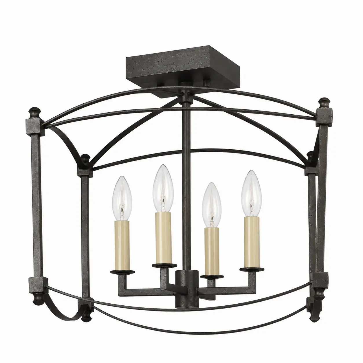 Ovalen-4-Light-Pendant-with-Black-Iron-Oval-Frame-1 Ovalen-4-Light-Pendant-with-Black-Iron-Oval-Frame-1