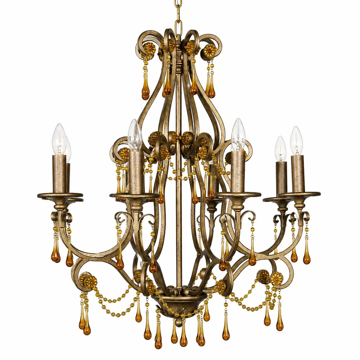 Tuscan-Amber-Elegance-8-Light-Chandelier-1 Tuscan-Amber-Elegance-8-Light-Chandelier-1