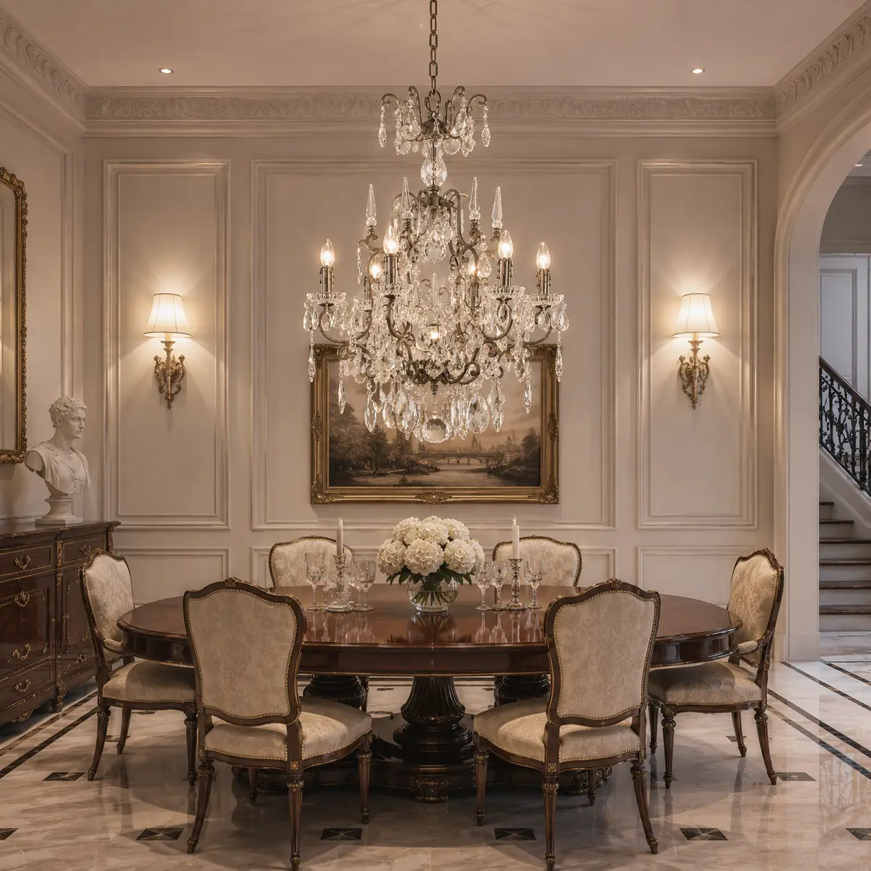 Neoclassical Dining Room or Grand Foyer