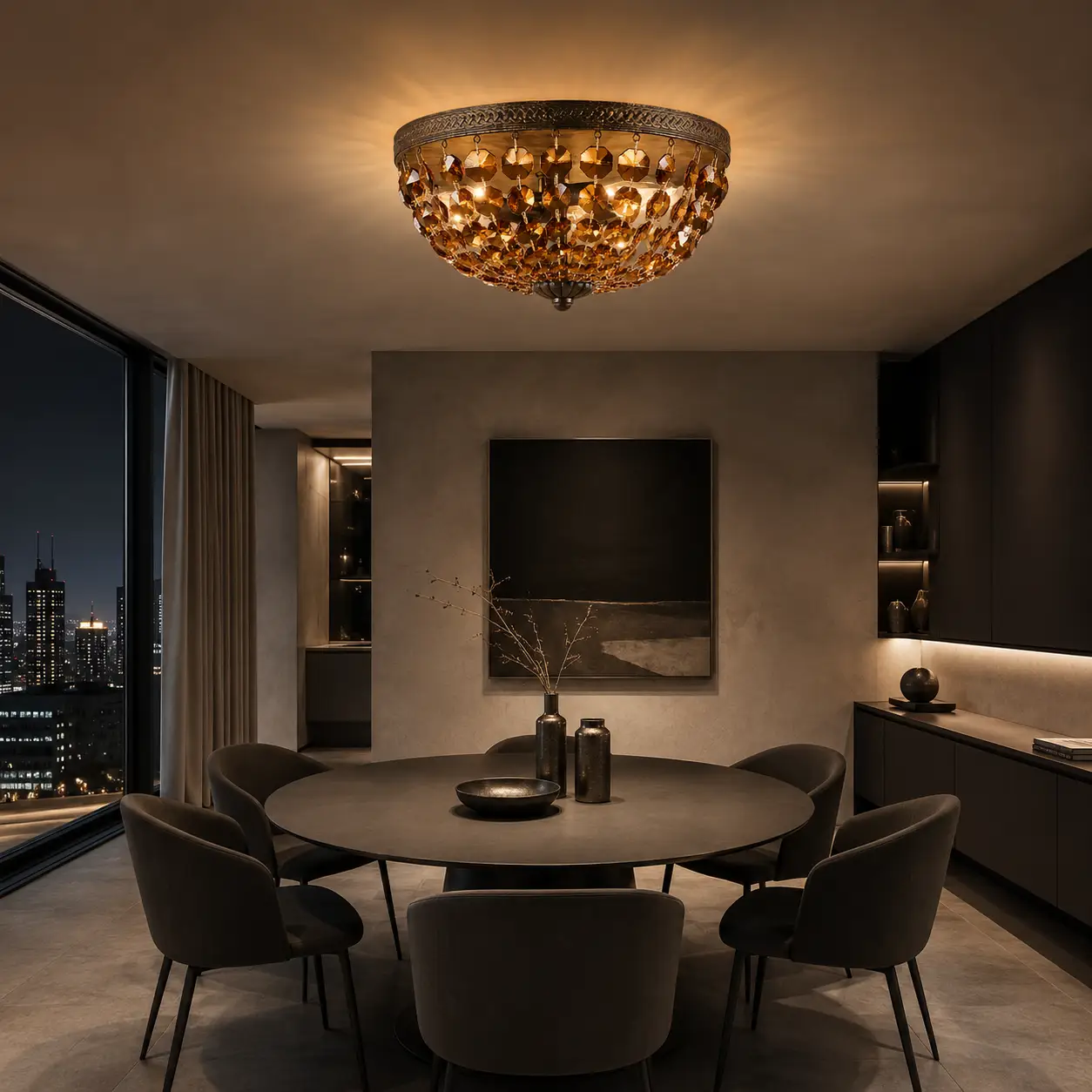 amber-radiance-3-light-semi-flush-chandelier-penthouse-dining amber-radiance-3-light-semi-flush-chandelier-penthouse-dining