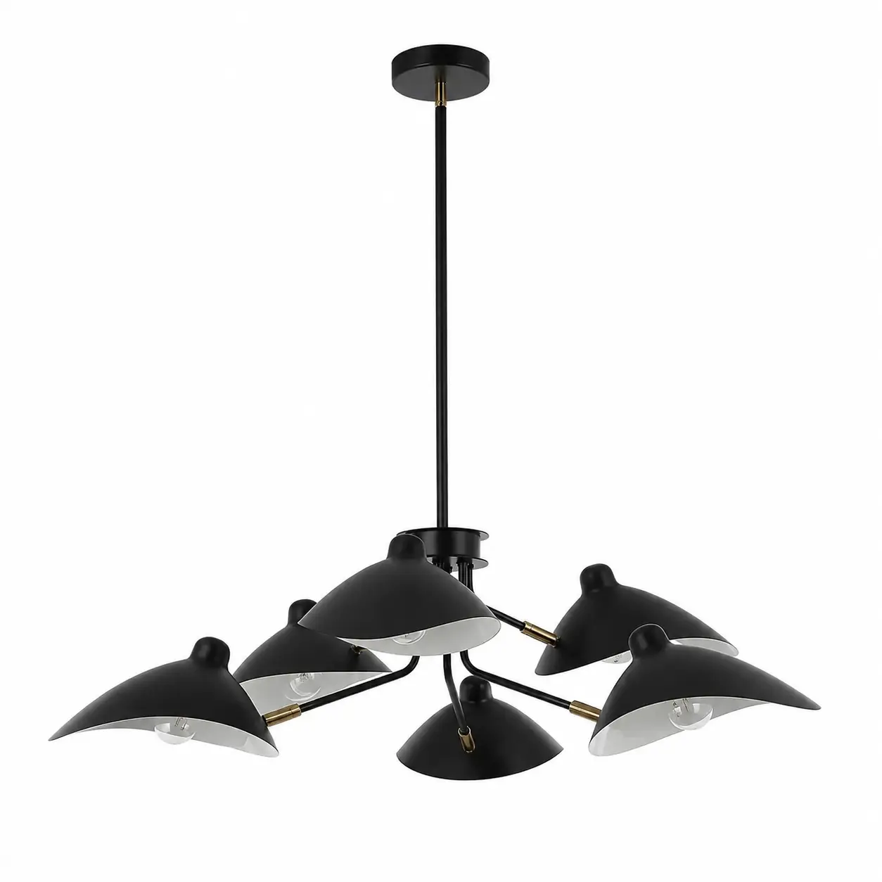 Arachnis-Noir-6-Light-Pendant-in-Matte-Black-with-Natural-Brass-Accents-1 Arachnis-Noir-6-Light-Pendant-in-Matte-Black-with-Natural-Brass-Accents-1