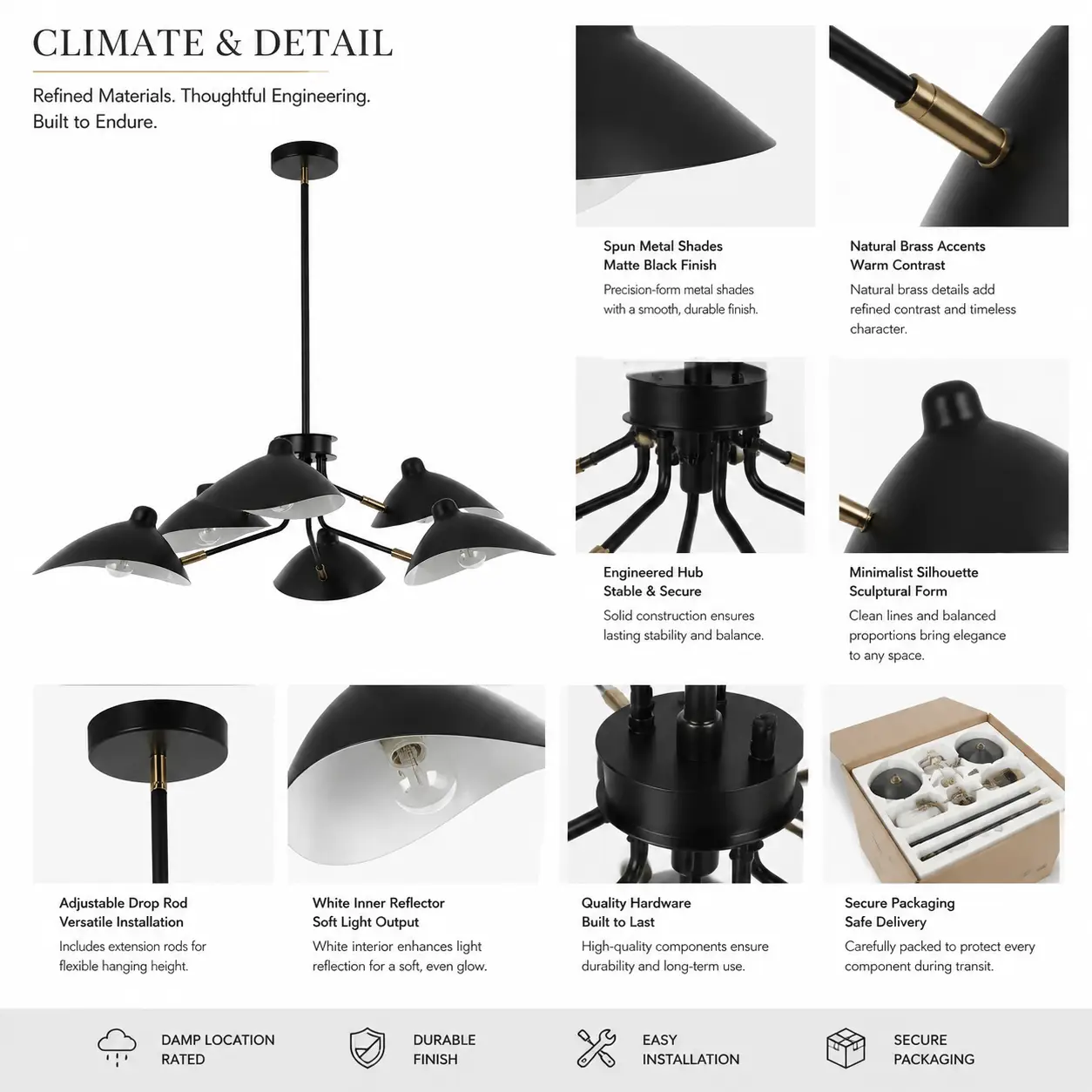Arachnis-Noir-6-Light-Pendant-in-Matte-Black-with-Natural-Brass-Accents-2 Arachnis-Noir-6-Light-Pendant-in-Matte-Black-with-Natural-Brass-Accents-2