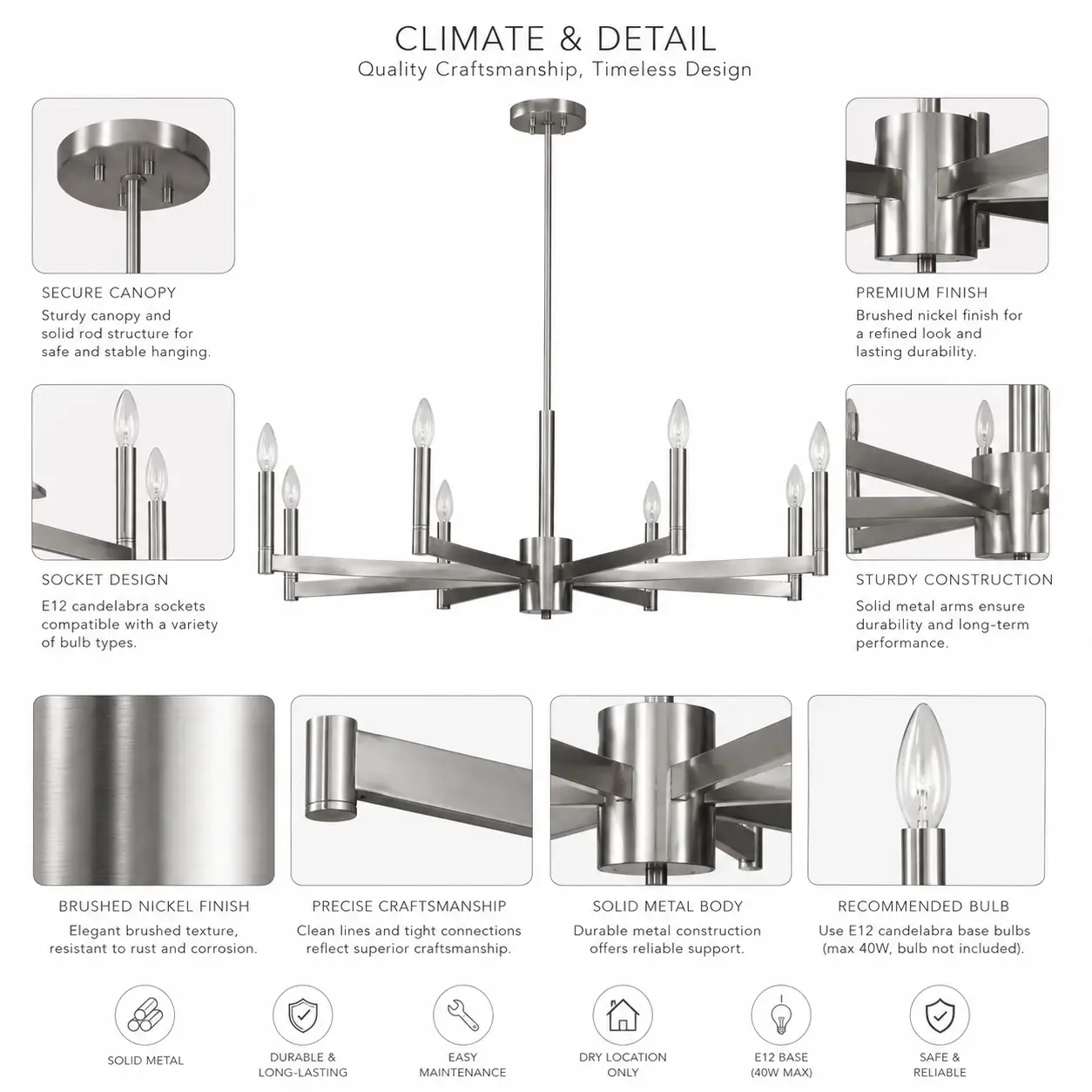 Aura-Grand-8-Light-Modern-Spoke-Chandelier-Pendant-with-Brushed-Nickel-Finish-2 Aura-Grand-8-Light-Modern-Spoke-Chandelier-Pendant-with-Brushed-Nickel-Finish-2