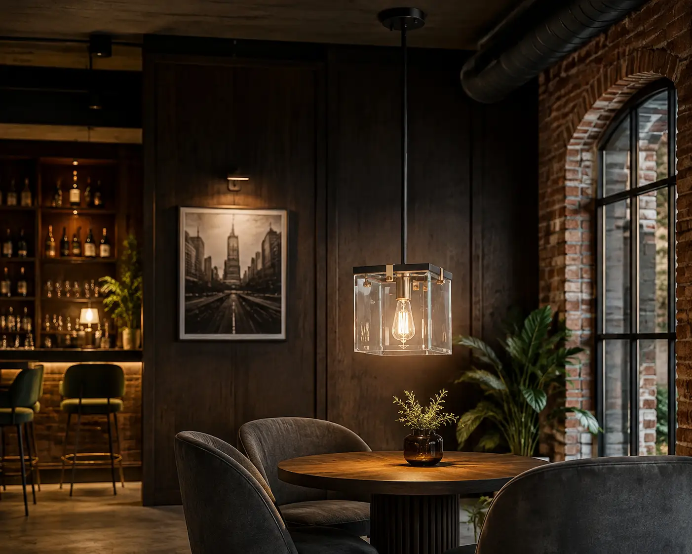 Aurora-Cube-1-Light-Modern-Pendant-boutique-cafe Aurora-Cube-1-Light-Modern-Pendant-boutique-cafe