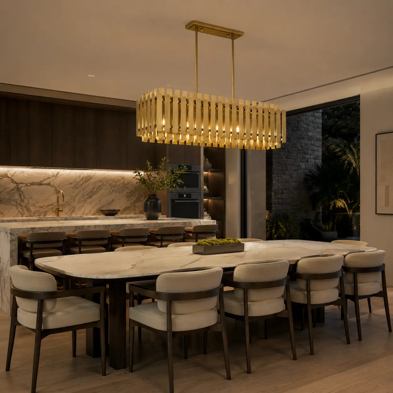 Aurum-Layered-Brass-Line-Cuboid-5‑Light-Chandelier-modern-kitchen-island Aurum-Layered-Brass-Line-Cuboid-5‑Light-Chandelier-modern-kitchen-island
