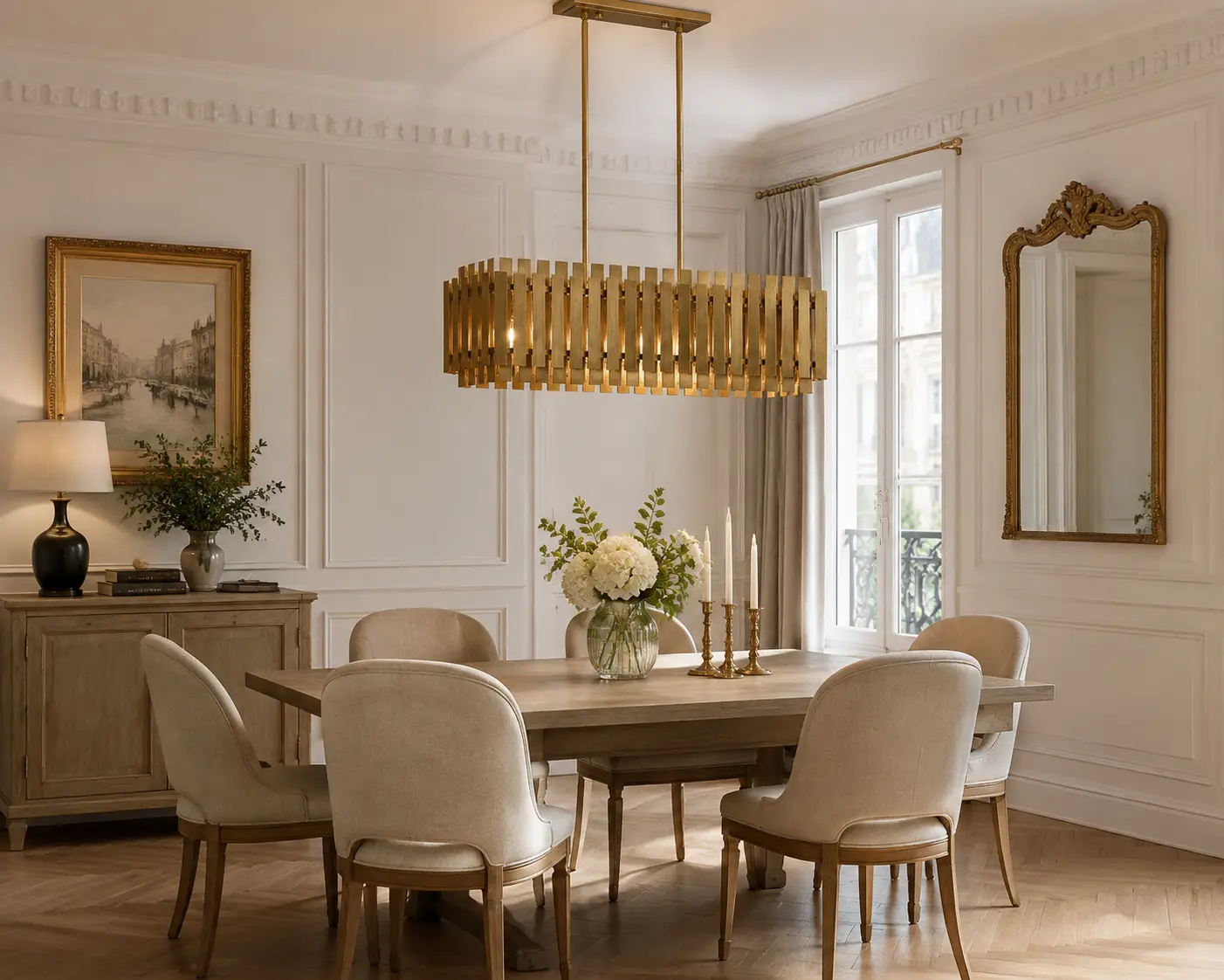 Aurum-Layered-Brass-Line-Cuboid-5‑Light-Chandelier-transitional-chic Aurum-Layered-Brass-Line-Cuboid-5‑Light-Chandelier-transitional-chic
