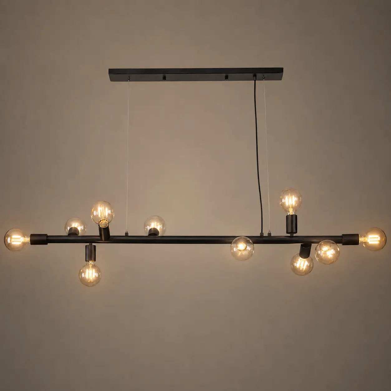 Axis-10-Light-Modern-Linear-Suspension-Pendant-with-Matte-Black-Finish-3 Axis-10-Light-Modern-Linear-Suspension-Pendant-with-Matte-Black-Finish-3