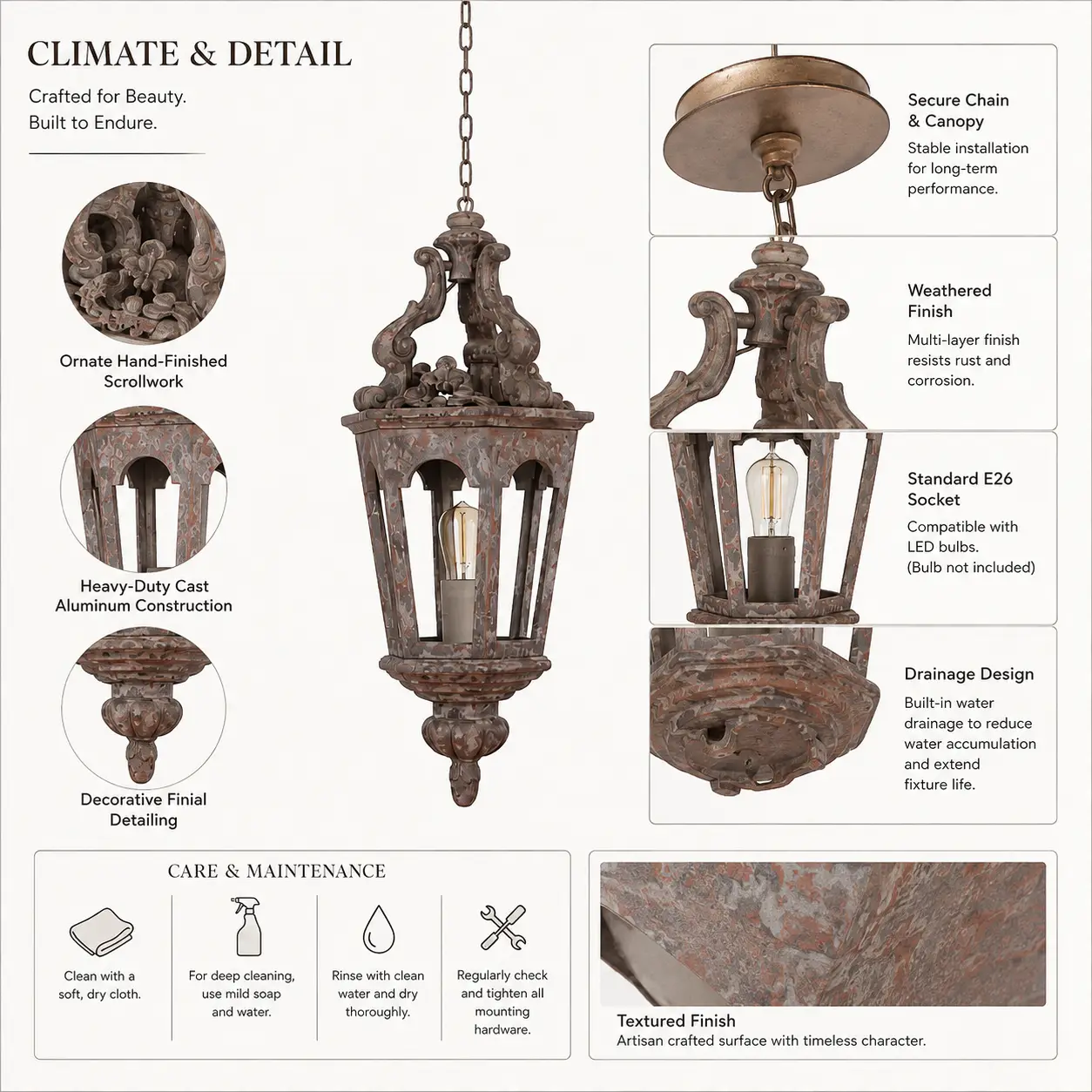 Baroque-Chateau-1-Light-Ornate-Lantern-Pendant-2 Baroque-Chateau-1-Light-Ornate-Lantern-Pendant-2