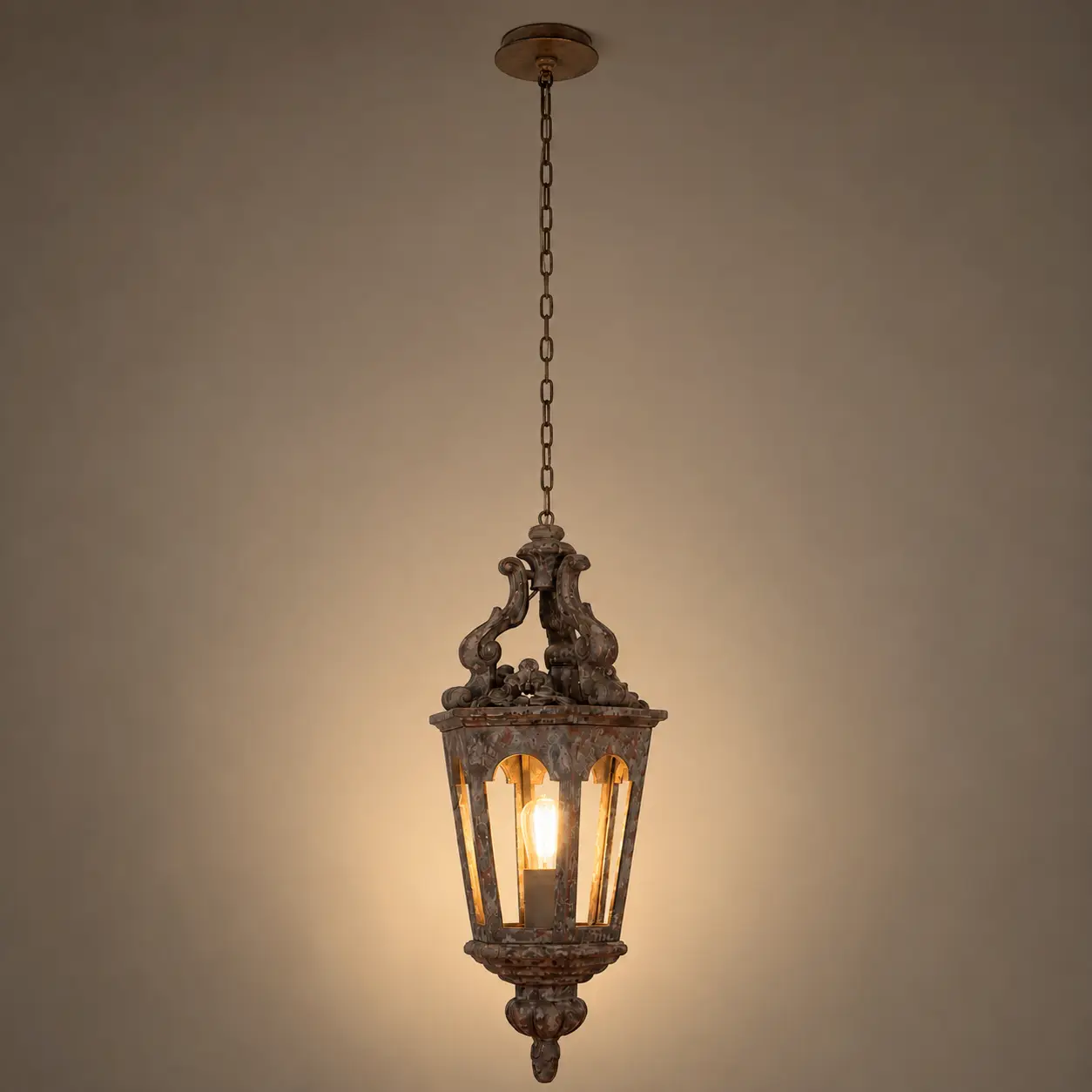 Baroque-Chateau-1-Light-Ornate-Lantern-Pendant-3 Baroque-Chateau-1-Light-Ornate-Lantern-Pendant-3