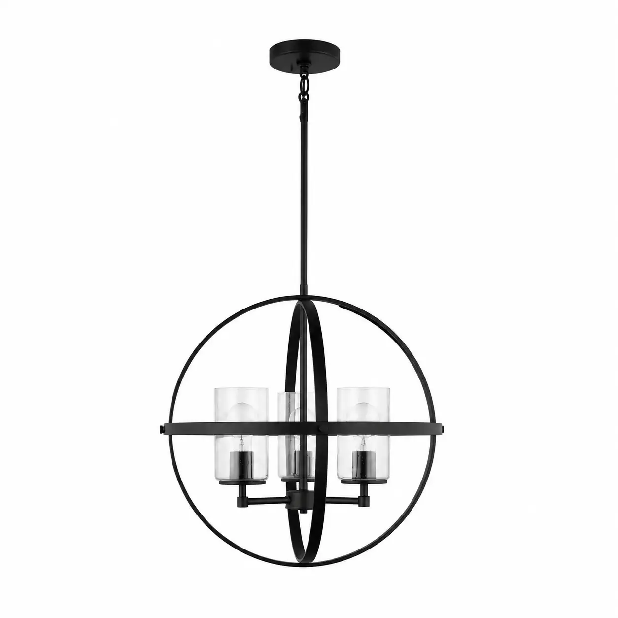 Celestia-Sphere-3‑Light-Matte-Black-Chandelier-1 Celestia-Sphere-3‑Light-Matte-Black-Chandelier-1
