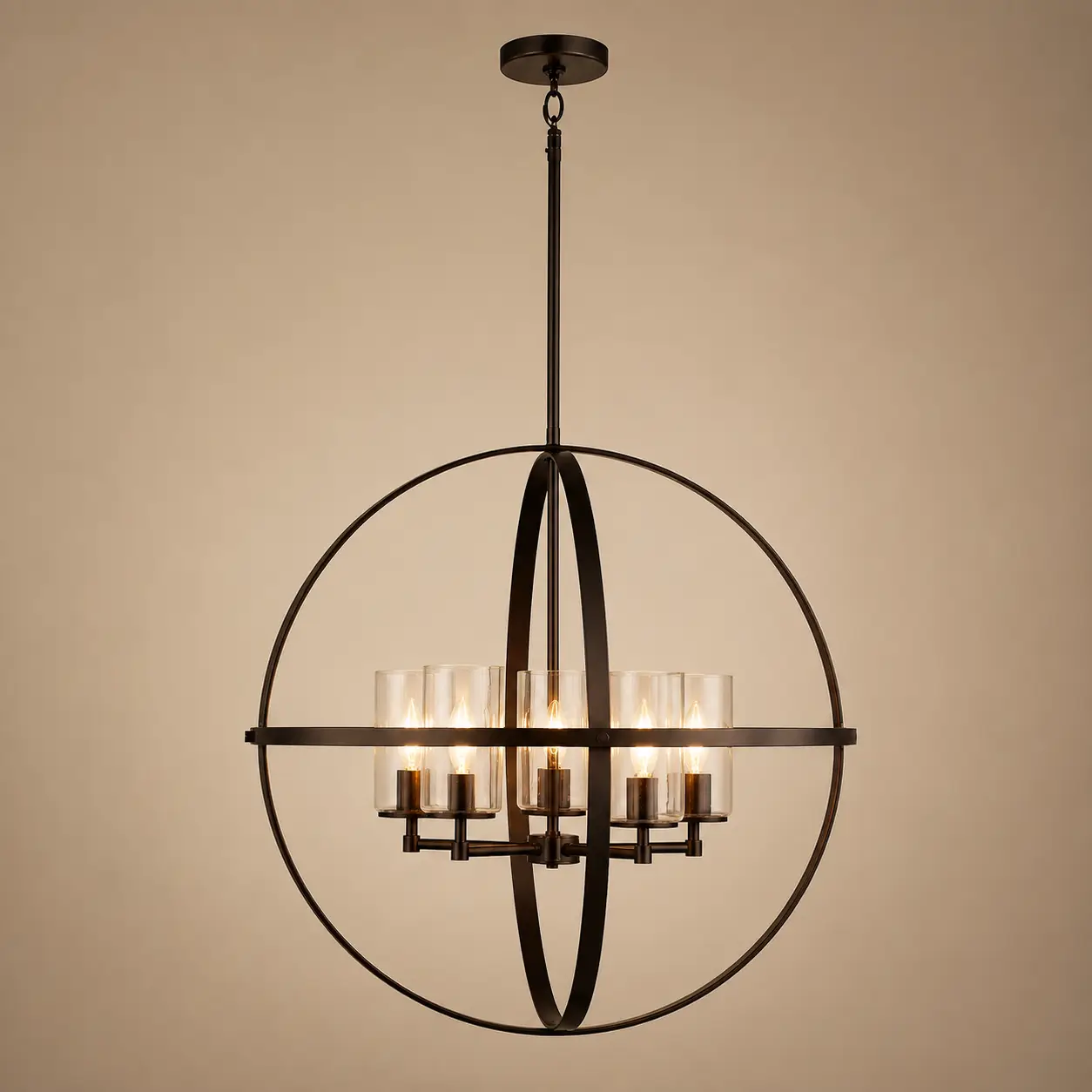 Celestia-Sphere-5‑Light-Pendant-in-Caribbean-Bronze-3 Celestia-Sphere-5‑Light-Pendant-in-Caribbean-Bronze-3