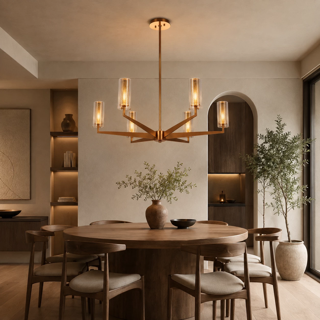Copper-Bloom-6-Light-Modern-Chandelier-japan-modern-living Copper-Bloom-6-Light-Modern-Chandelier-japan-modern-living