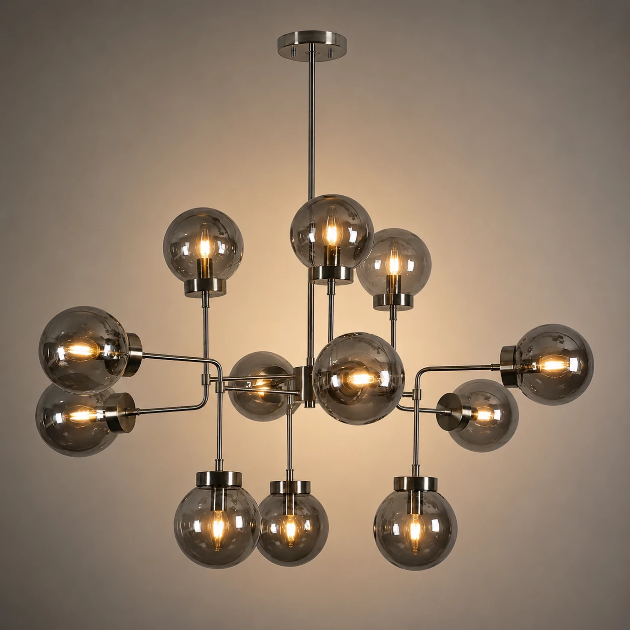 Cosmic-Aura-12-Light-Smoked-Glass-Chandelier-3 Cosmic-Aura-12-Light-Smoked-Glass-Chandelier-3