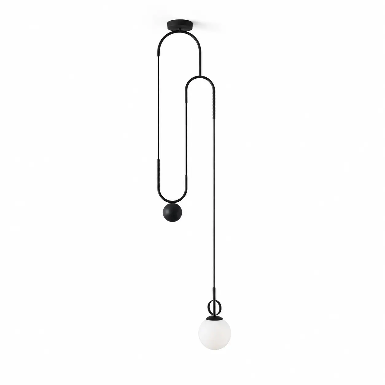 Cradence-Adjustable-1-Light-Pendant-with-Matte-Black-Cradle-Pulley-1 Cradence-Adjustable-1-Light-Pendant-with-Matte-Black-Cradle-Pulley-1