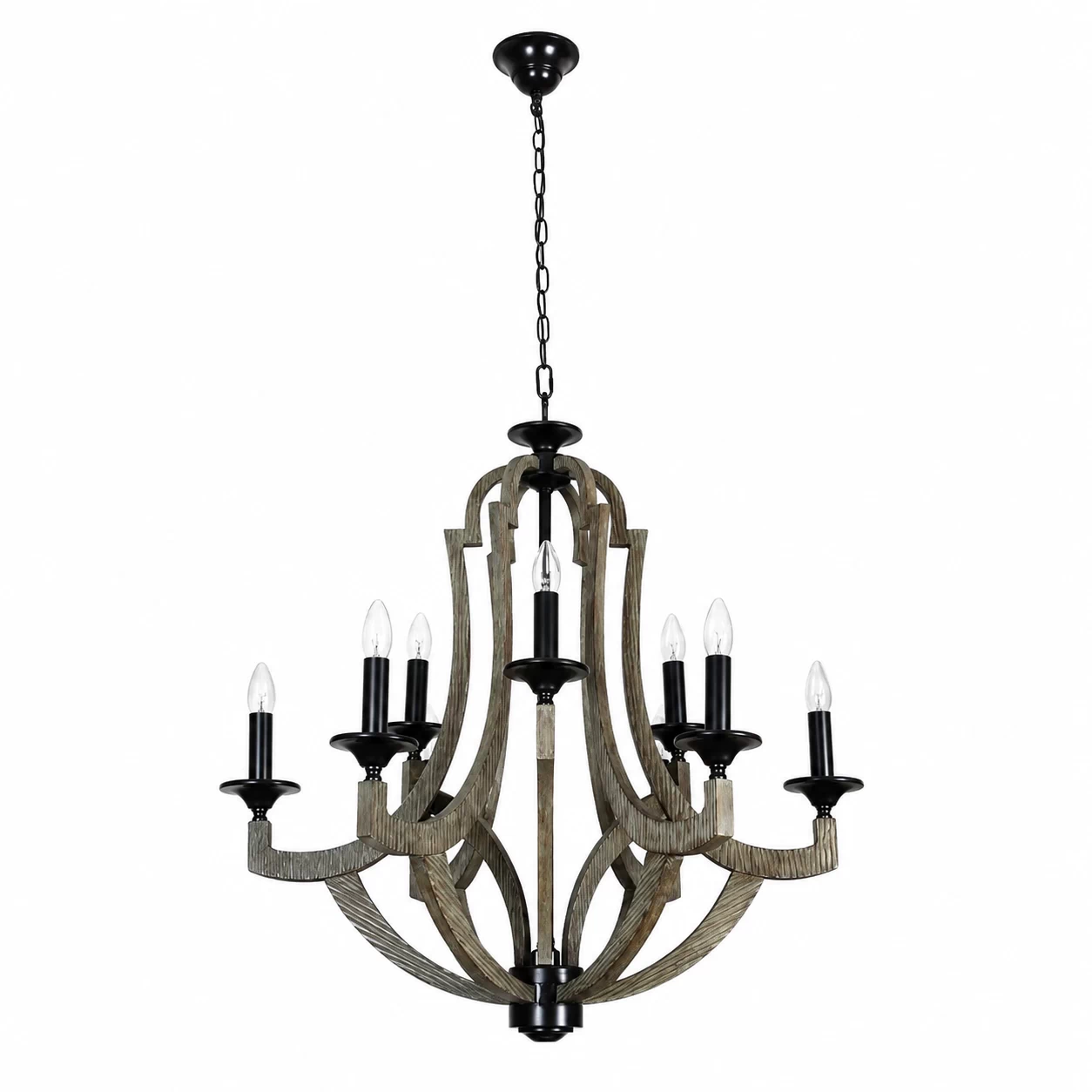 Farmhouse-Grandeur-9-Light-Distressed-Wood-Chandelier-1 Farmhouse-Grandeur-9-Light-Distressed-Wood-Chandelier-1