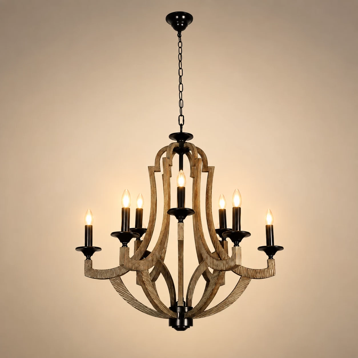 Farmhouse-Grandeur-9-Light-Distressed-Wood-Chandelier-3 Farmhouse-Grandeur-9-Light-Distressed-Wood-Chandelier-3