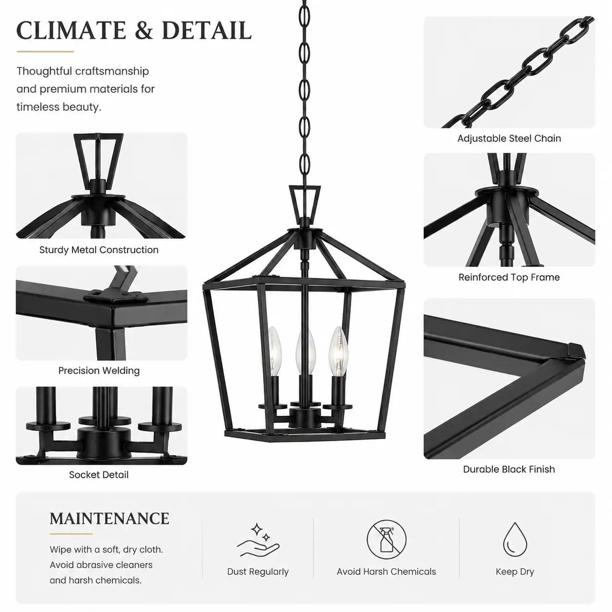 Farmhouse-Lantern-Tapered-3-Light-Pendant-2 Farmhouse-Lantern-Tapered-3-Light-Pendant-2