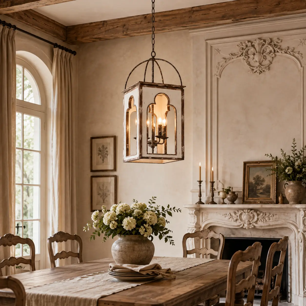 Fleur-de-Lis-French-Country-4-Light-caged-Lantern-Pendant-french-country-chic Fleur-de-Lis-French-Country-4-Light-caged-Lantern-Pendant-french-country-chic