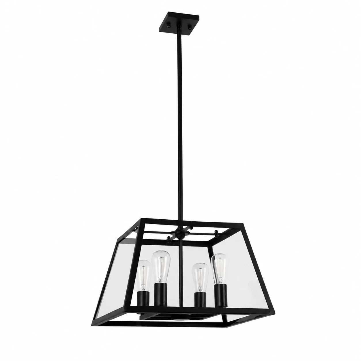 Geometric-Forge-4-Light-Pendant-with-Clear-Glass-Shade-1 Geometric-Forge-4-Light-Pendant-with-Clear-Glass-Shade-1