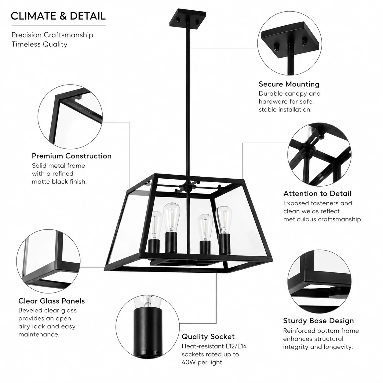 Geometric-Forge-4-Light-Pendant-with-Clear-Glass-Shade-2 Geometric-Forge-4-Light-Pendant-with-Clear-Glass-Shade-2