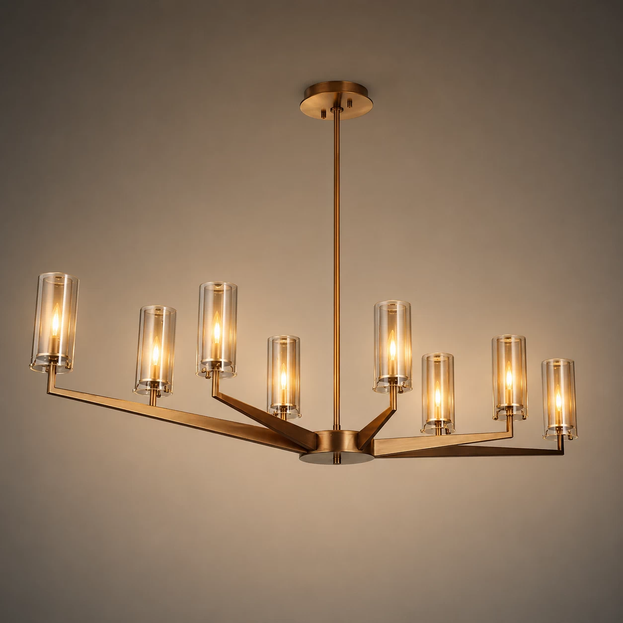 Gilded-Mesh-8-Light-Contemporary-Chandelier-5 Gilded-Mesh-8-Light-Contemporary-Chandelier-5