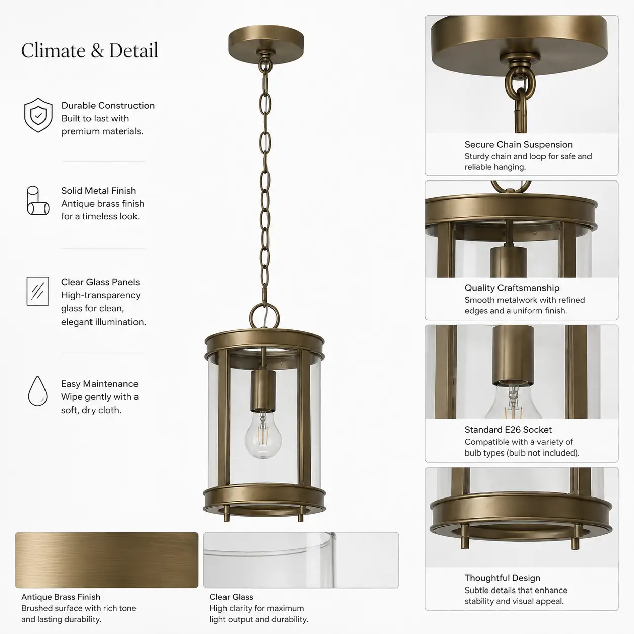 Heirloom-Cylinder-Mini-1-Light-Glass-Lantern-Pendant-2 Heirloom-Cylinder-Mini-1-Light-Glass-Lantern-Pendant-2