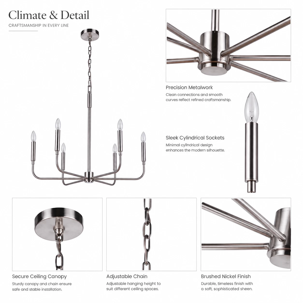 Linear-Radiance-6-Light-Contemporary-Chandelier-2 Linear-Radiance-6-Light-Contemporary-Chandelier-2