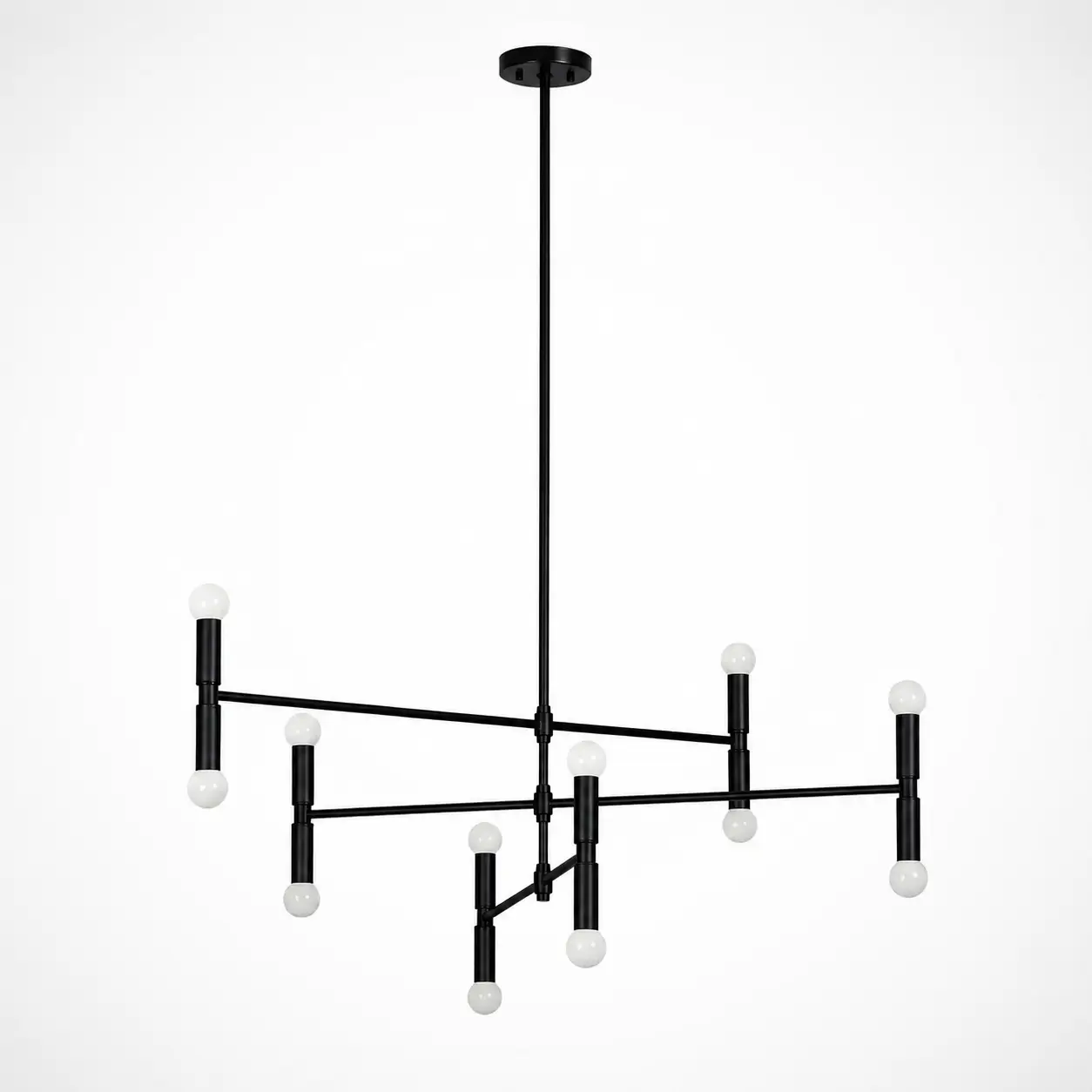 Linear-Zenith-Architectural-12-Light-Chandelier-1 Linear-Zenith-Architectural-12-Light-Chandelier-1