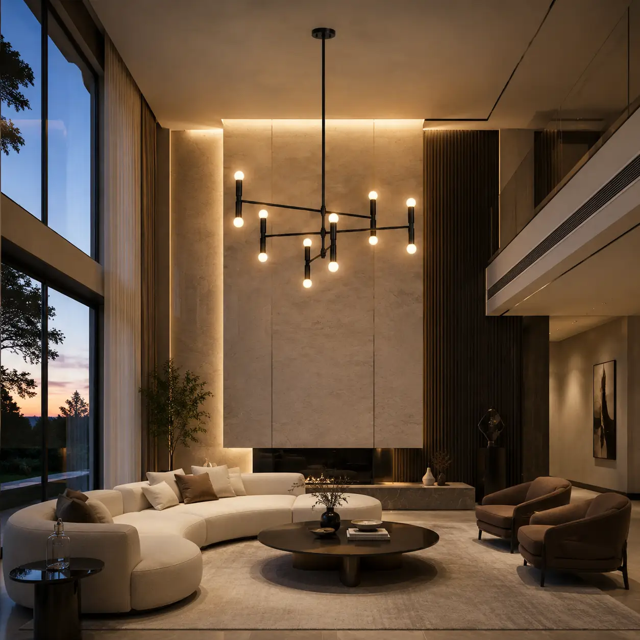 Linear-Zenith-Architectural-12-Light-Chandelier-4 Linear-Zenith-Architectural-12-Light-Chandelier-4