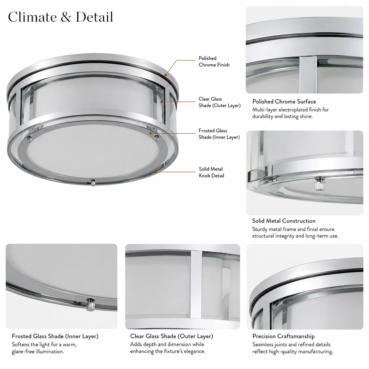 Luminesce-Polished-Chrome-3-Light-Layered-Flush-Mount-2 Luminesce-Polished-Chrome-3-Light-Layered-Flush-Mount-2
