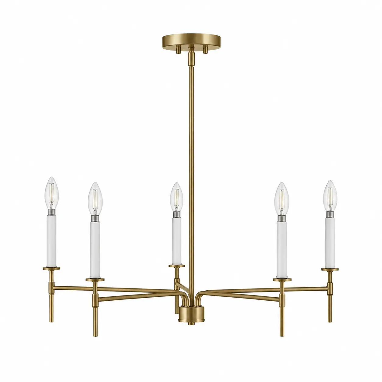 Luna-Spire-5‑Light-Chandelier-with-Satin-Gold-Brass-Finish-1 Luna-Spire-5‑Light-Chandelier-with-Satin-Gold-Brass-Finish-1