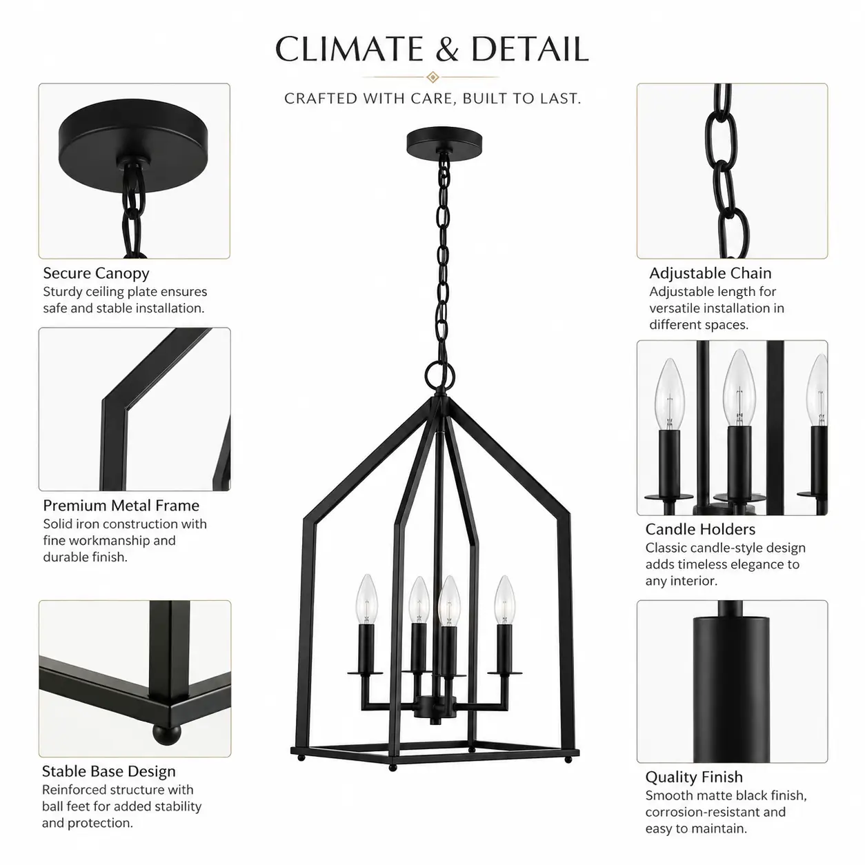 Montara-Geometric-Cage-4-Light-Pendant-with-Candle-Holders-2 Montara-Geometric-Cage-4-Light-Pendant-with-Candle-Holders-2