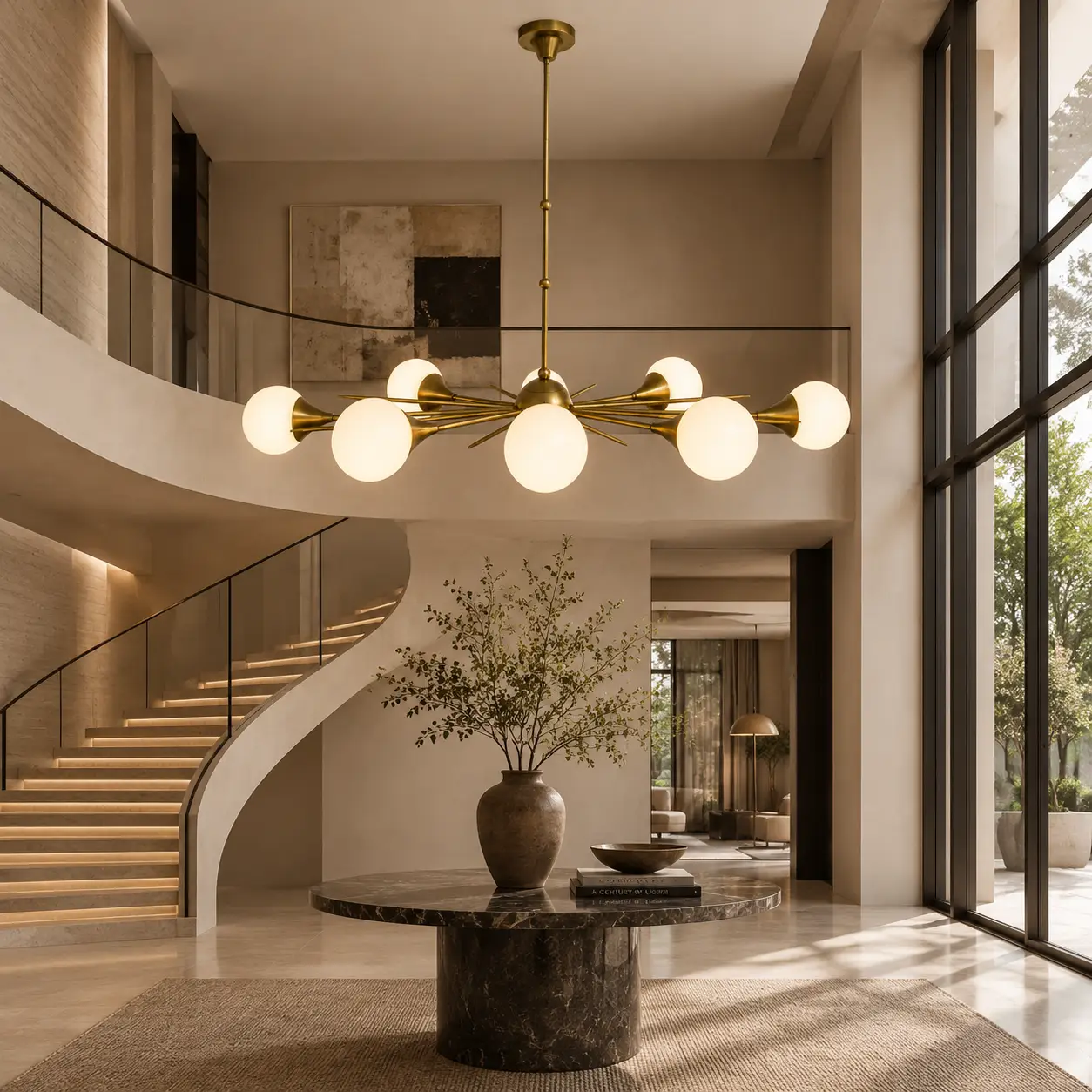 Nebula-Radiance-Mid-Century-Modern-8-Light-Pendant-4 Nebula-Radiance-Mid-Century-Modern-8-Light-Pendant-4