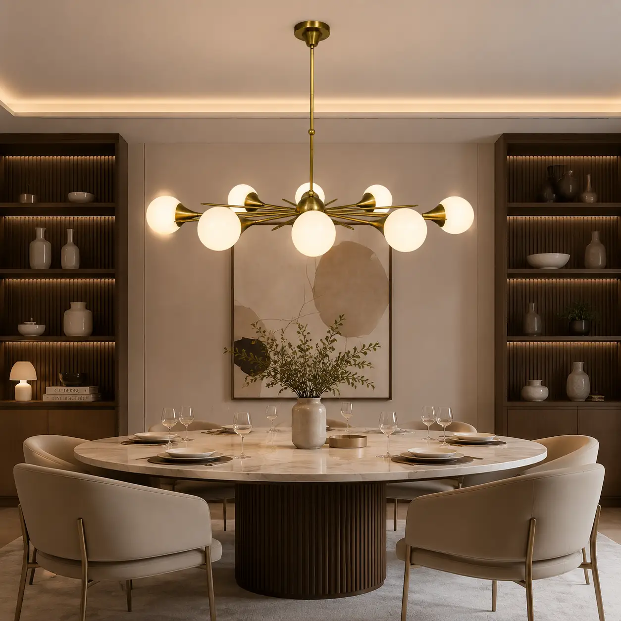 Nebula-Radiance-Mid-Century-Modern-8-Light-Pendant-contemporary-dining Nebula-Radiance-Mid-Century-Modern-8-Light-Pendant-contemporary-dining