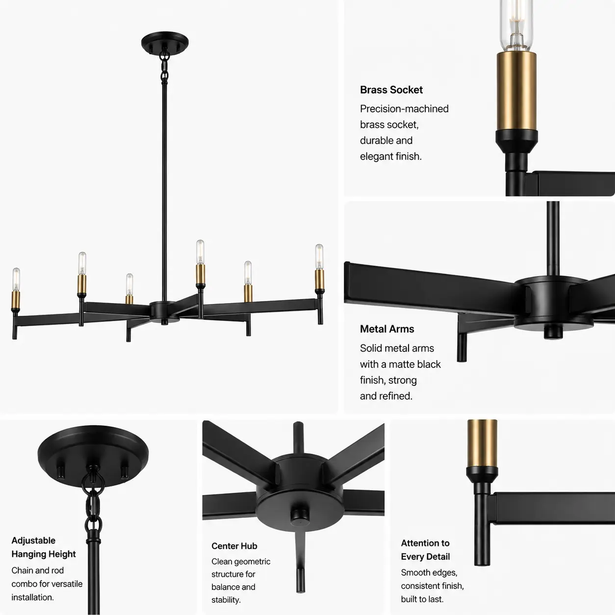 Nordic-Axis-6‑Light-Pendant-with-Matte-Black-Brass-Finish-2 Nordic-Axis-6‑Light-Pendant-with-Matte-Black-Brass-Finish-2