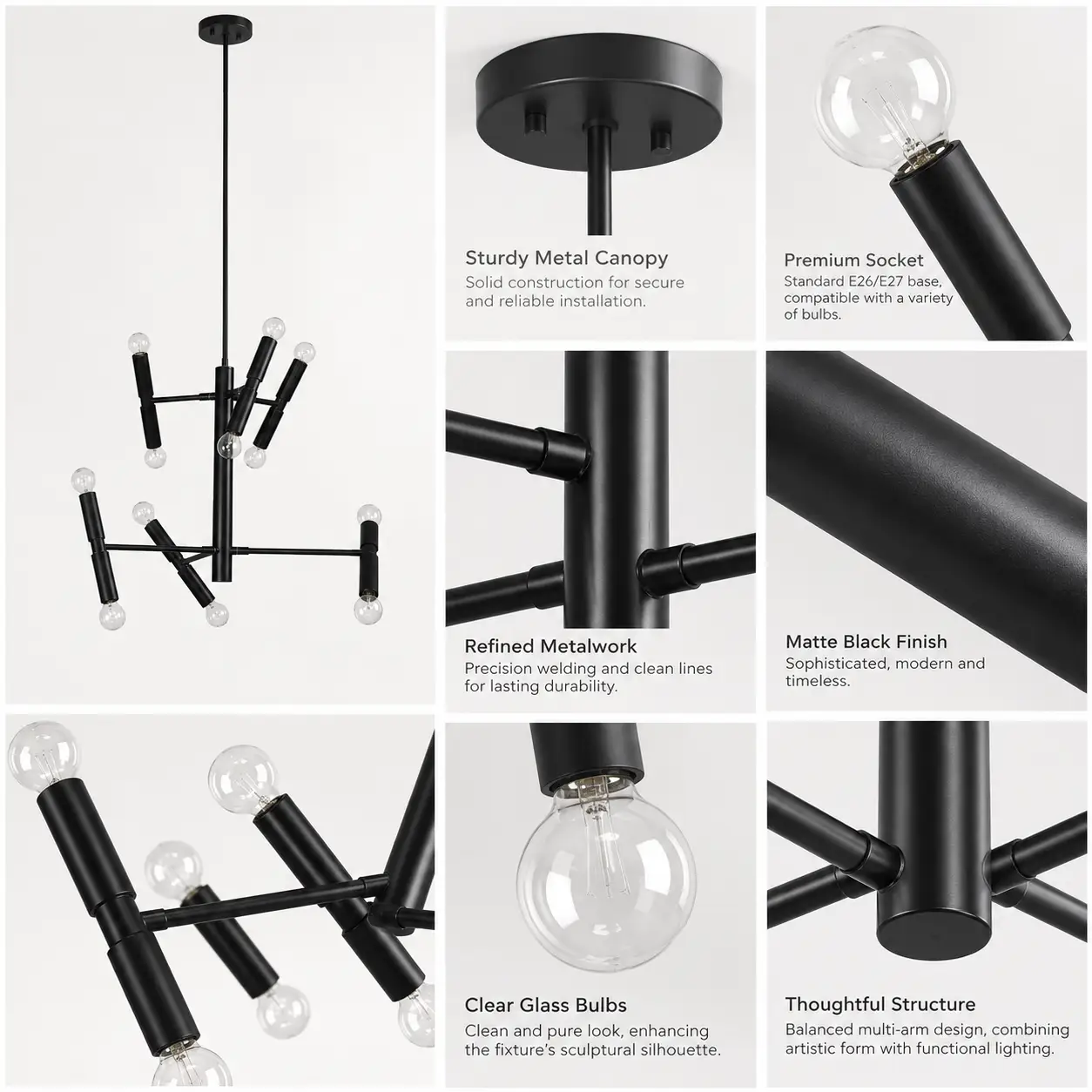Orbit-12-Light-Modern-Sculptural-Chandelier-Pendant-with-Matte-Black-Gold-Tone-Accents-2 Orbit-12-Light-Modern-Sculptural-Chandelier-Pendant-with-Matte-Black-Gold-Tone-Accents-2