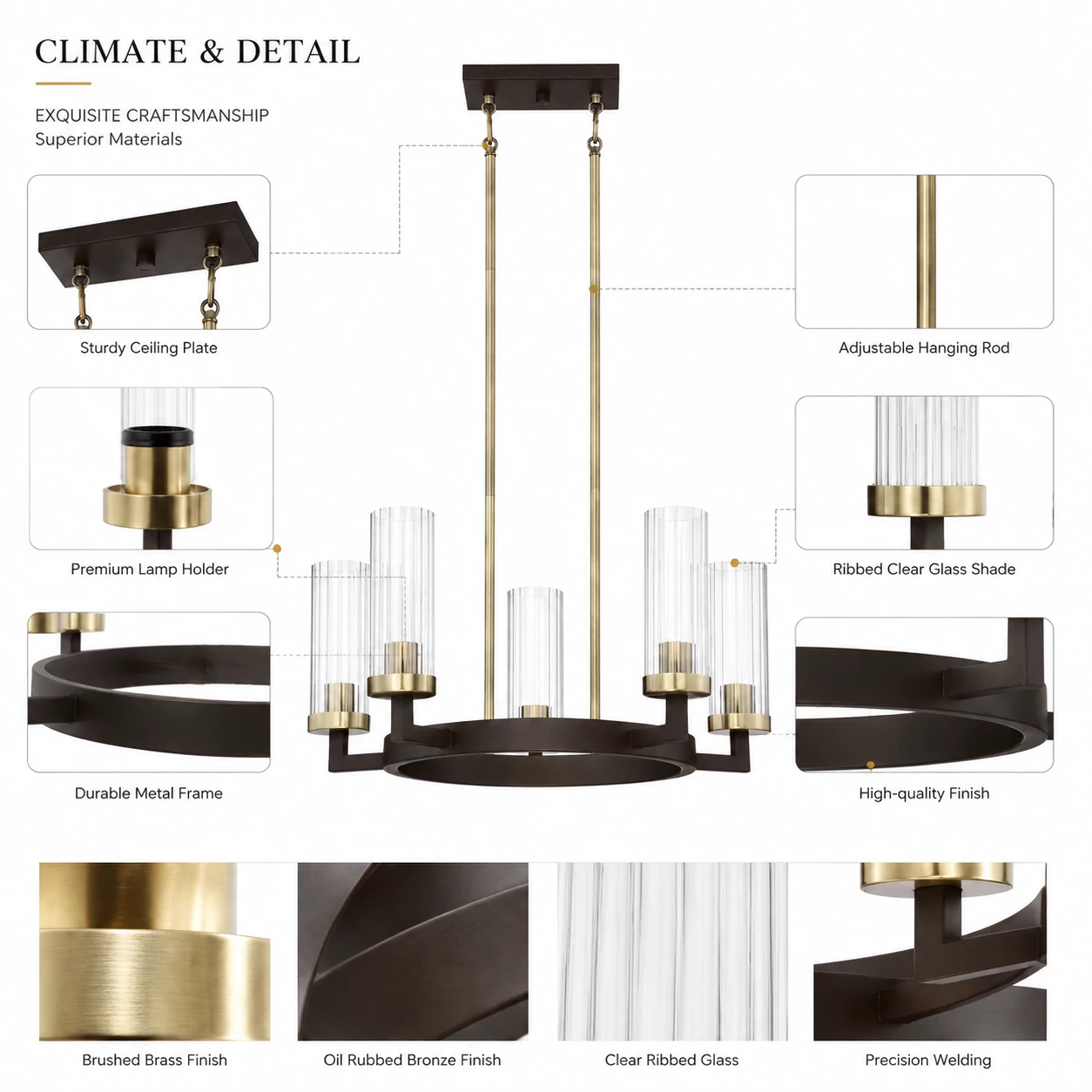 Orbital-Cascade-5-Light-Ribbed-Glass-Chandelier-2 Orbital-Cascade-5-Light-Ribbed-Glass-Chandelier-2